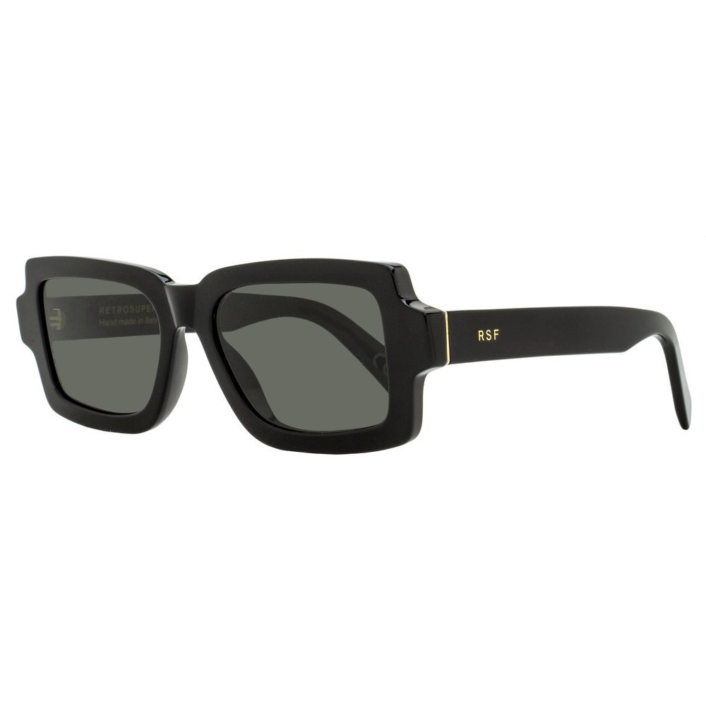 Retrosuperfuture Low Geometric Sunglasses Pilastro JHJ Black 54mm